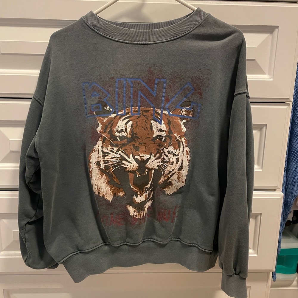 Anime Bing Tiger sweatshirt, great condition